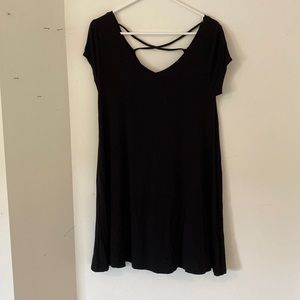 black small swing dress